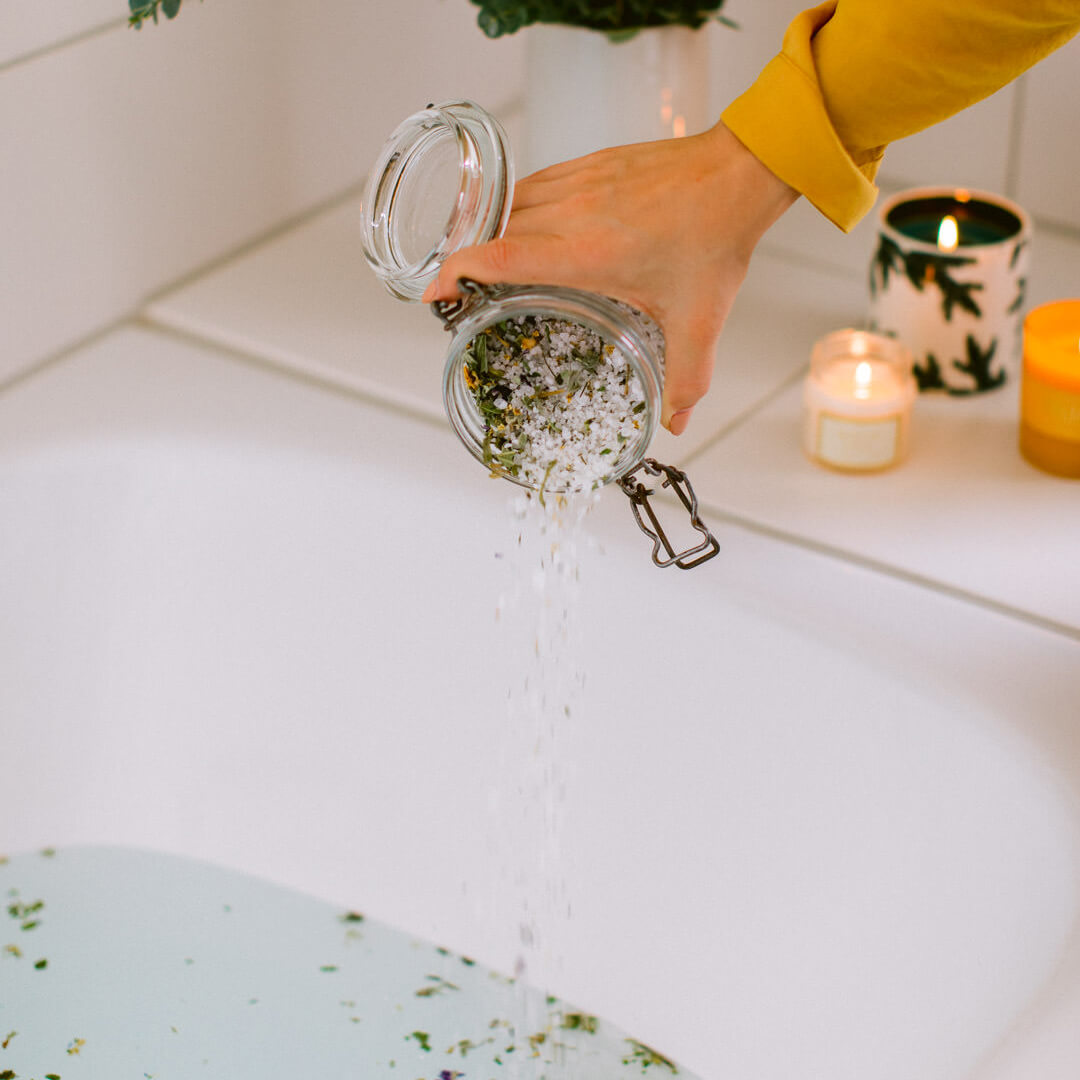 Ricola Herbal Bath Salts How-To - Step  7