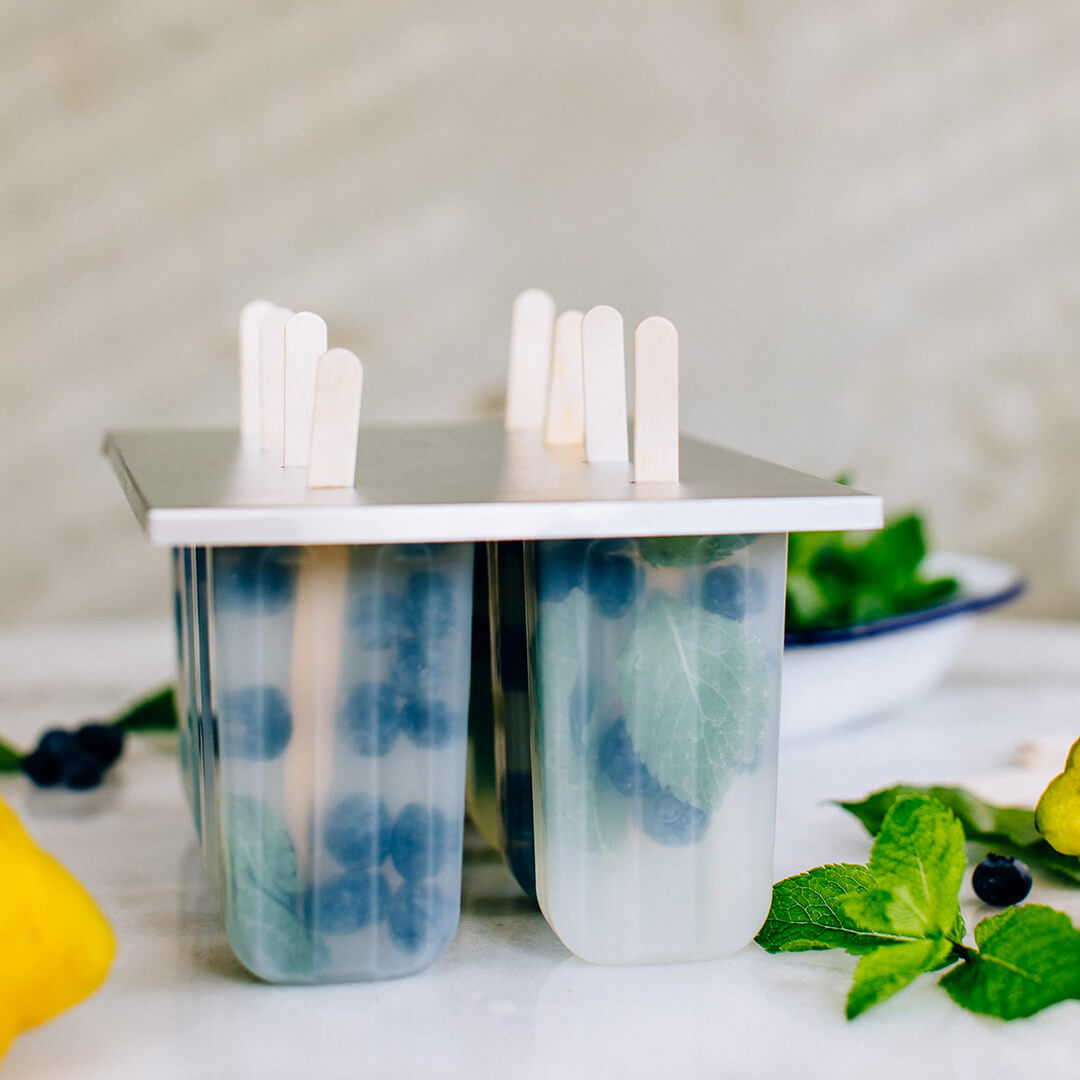Ricola Blueberry mint ice pops Recipe - Step  7
