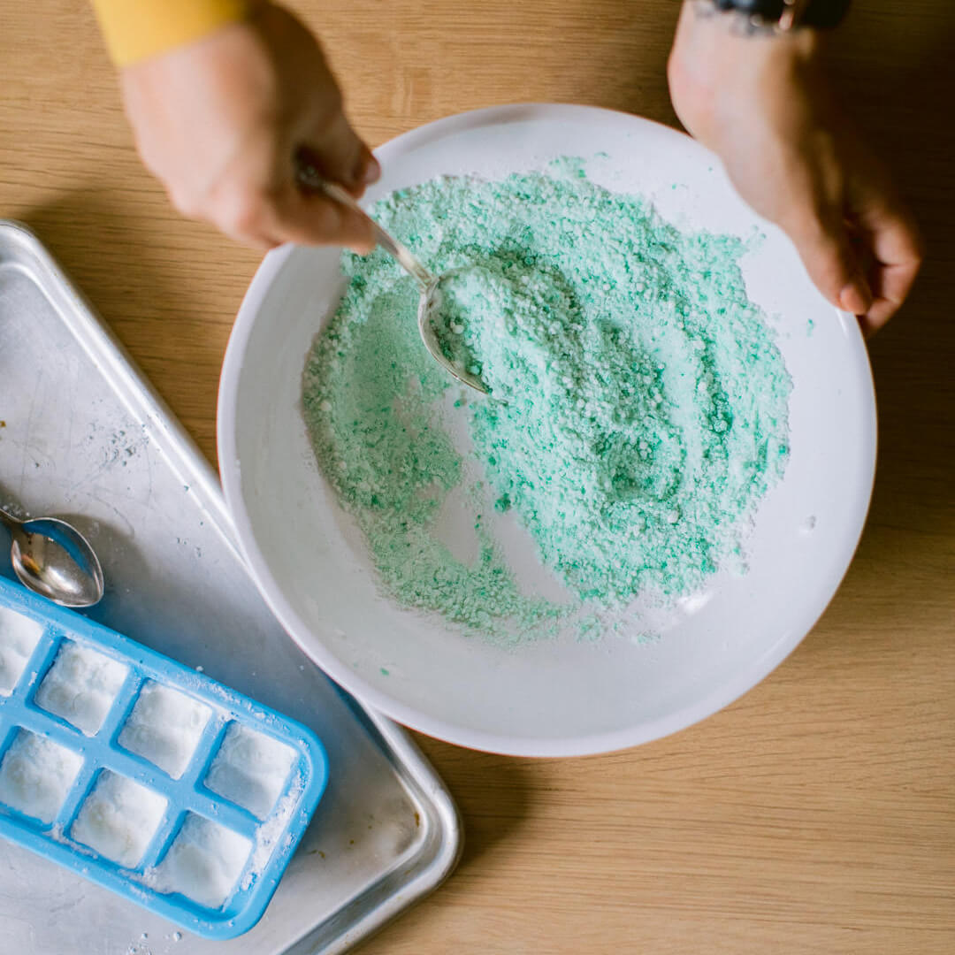 Ricola Shower Melts How-To - Step  7