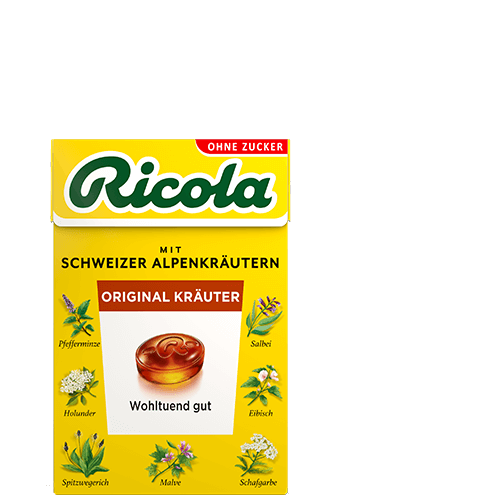 Ricola Original Kräuter - mit und ohne Zucker