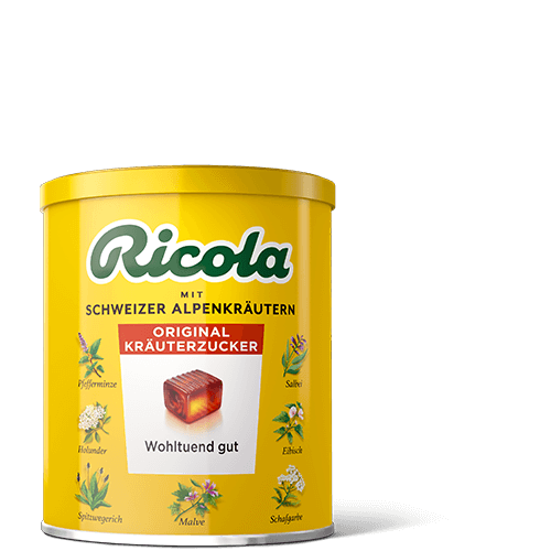 Ricola Kräuter Original - mit und ohne Zucker
