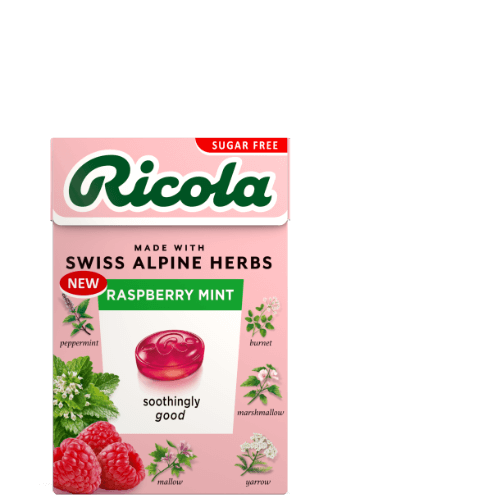 NEW   - Ricola Raspberry Mint